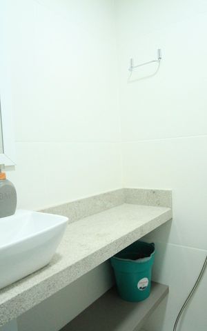 Apartamento para alugar com 20m², 1 quarto e 1 vaga Apartamento para alugar com 20m², 1 quarto e 1 vagaBanheiro