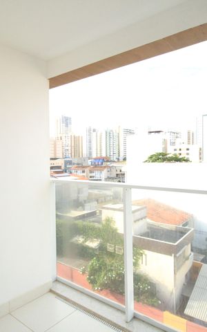 Apartamento para alugar com 20m², 1 quarto e 1 vaga Apartamento para alugar com 20m², 1 quarto e 1 vagaVaranda
