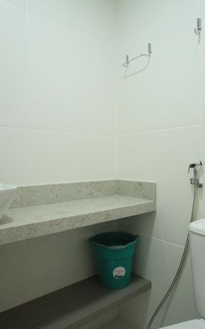 Apartamento para alugar com 20m², 1 quarto e 1 vaga Apartamento para alugar com 20m², 1 quarto e 1 vagaBanheiro