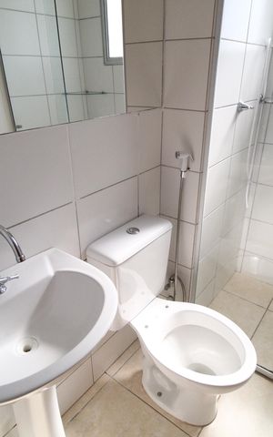 Apartamento para alugar com 45m², 2 quartos e 1 vagaBanheiro Social