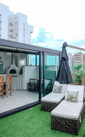 Apartamento à venda com 307m², 3 quartos e 3 vagasVaranda gourmet