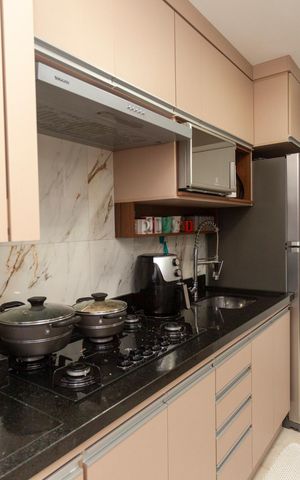 Apartamento à venda com 37m², 2 quartos e sem vagaCozinha