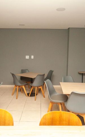 Apartamento à venda com 37m², 2 quartos e sem vagaÁrea comum - Salão de festas