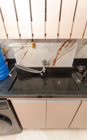 Apartamento à venda com 37m², 2 quartos e sem vagaÁrea de serviços