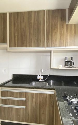 Apartamento à venda com 58m², 2 quartos e 1 vagaCozinha