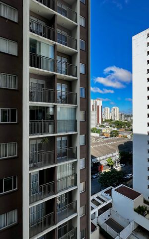 Apartamento à venda com 27m², 1 quarto e sem vaga Apartamento à venda com 27m², 1 quarto e sem vagaVista Sacada da Sala