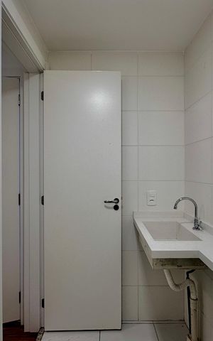 Apartamento à venda com 27m², 1 quarto e sem vaga Apartamento à venda com 27m², 1 quarto e sem vagaBanheiro Suíte