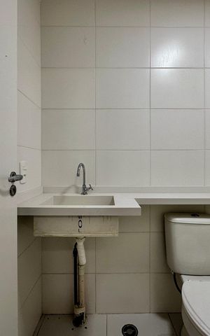 Apartamento à venda com 27m², 1 quarto e sem vaga Apartamento à venda com 27m², 1 quarto e sem vagaBanheiro Suíte