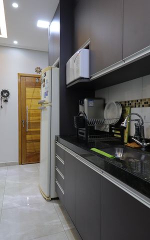Apartamento à venda com 59m², 2 quartos e 1 vagaCozinha
