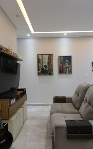Apartamento à venda com 59m², 2 quartos e 1 vagaSala