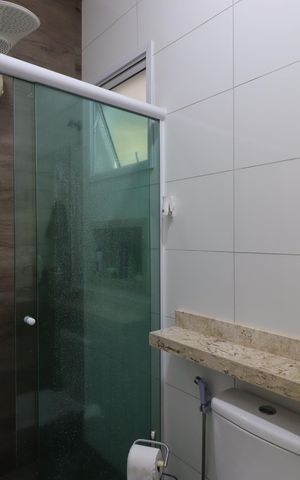 Apartamento à venda com 59m², 2 quartos e 1 vagaBanheiro Social