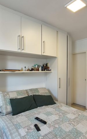 Casa de condomínio à venda com 110m², 3 quartos e 2 vagasQuarto 1 ( Suíte )