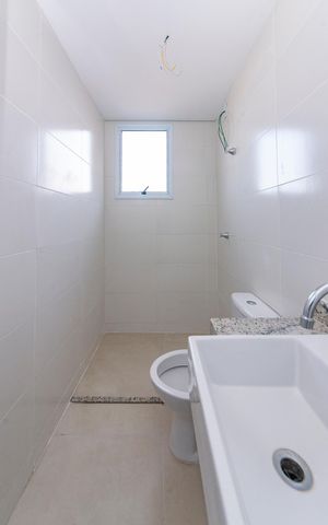 Apartamento para alugar com 60m², 2 quartos e 2 vagasBanheiro da Suíte