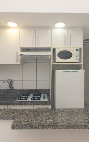 Studio à venda com 33m², 1 quarto e sem vaga Studio à venda com 33m², 1 quarto e sem vagaCozinha