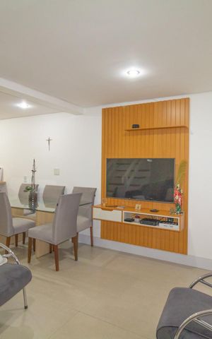 Casa de condomínio à venda com 88m², 3 quartos e 2 vagas Casa de condomínio à venda com 88m², 3 quartos e 2 vagasSala