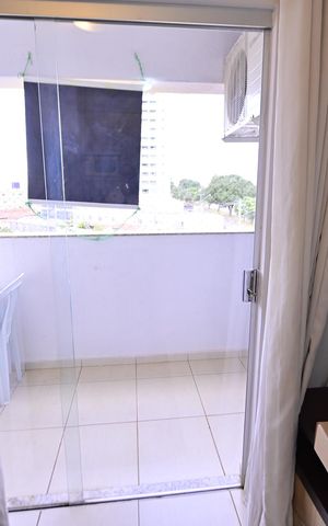 Apartamento para alugar com 30m², 1 quarto e 1 vaga Apartamento para alugar com 30m², 1 quarto e 1 vagaPlaca
