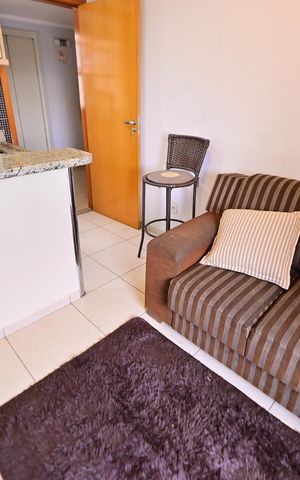 Apartamento para alugar com 30m², 1 quarto e 1 vaga Apartamento para alugar com 30m², 1 quarto e 1 vagaSala