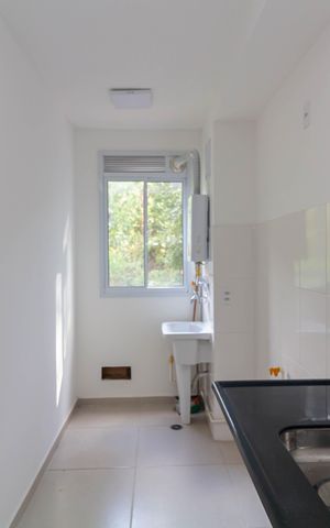 Apartamento à venda com 41m², 2 quartos e sem vaga Apartamento à venda com 41m², 2 quartos e sem vagaCozinha e Área de Serviço
