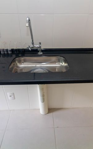 Apartamento à venda com 41m², 2 quartos e sem vaga Apartamento à venda com 41m², 2 quartos e sem vagaCozinha e Área de Serviço