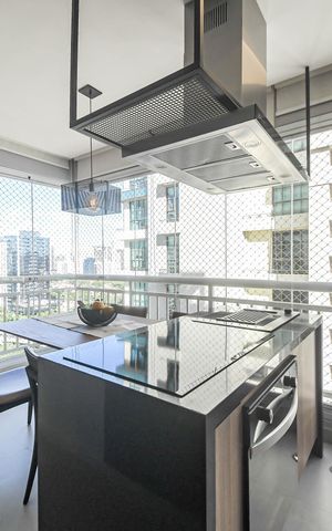 Apartamento à venda com 74m², 2 quartos e 2 vagasVaranda Gourmet