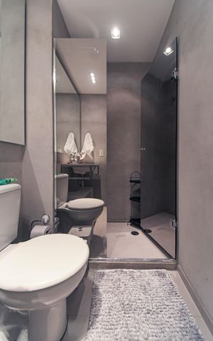 Apartamento à venda com 74m², 2 quartos e 2 vagasBanheiro Social