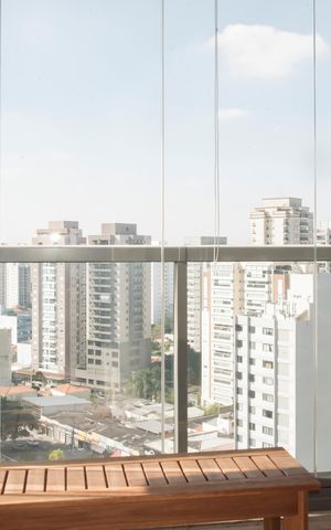 Apartamento para alugar com 68m², 2 quartos e 2 vagasVista do Quarto