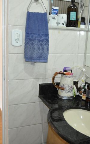 Apartamento à venda com 47m², 2 quartos e sem vagaBanheiro