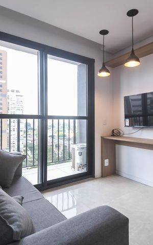 Apartamento para alugar com 26m², 1 quarto e sem vagaSala/Cozinha