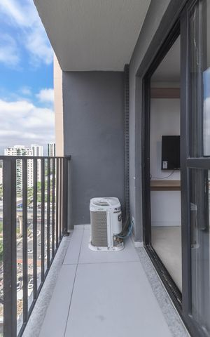 Apartamento para alugar com 26m², 1 quarto e sem vagaVaranda Sala/Cozinha