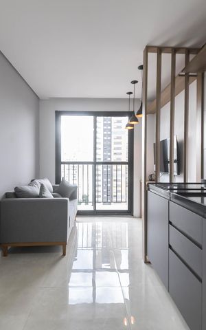 Apartamento para alugar com 26m², 1 quarto e sem vagaSala/Cozinha