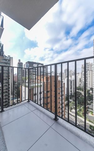 Apartamento para alugar com 26m², 1 quarto e sem vagaVaranda Sala/Cozinha