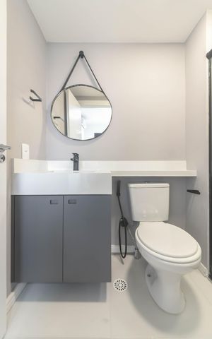 Apartamento para alugar com 26m², 1 quarto e sem vagaBanheiro