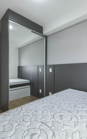 Apartamento para alugar com 26m², 1 quarto e sem vagaQuarto