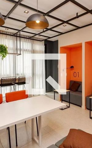 Apartamento para alugar com 26m², 1 quarto e sem vaga Apartamento para alugar com 26m², 1 quarto e sem vagaCoworking