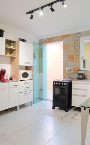 Casa para alugar com 115m², 2 quartos e 1 vagaCozinha
