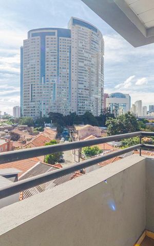 Studio para alugar com 30m², 1 quarto e 1 vagaVaranda