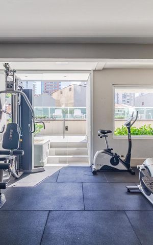 Studio para alugar com 30m², 1 quarto e 1 vagaÁrea comum - Academia