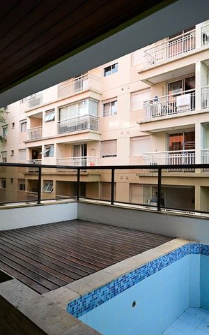 Apartamento para alugar com 176m², 3 quartos e 3 vagasVaranda da Sala de Tv