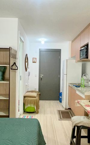 Studio à venda com 28m², 1 quarto e sem vagaStudio