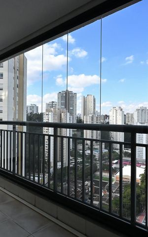 Apartamento à venda com 117m², 2 quartos e 2 vagasVaranda da sala