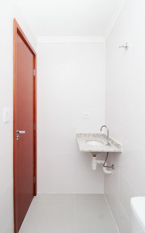 Apartamento à venda com 41m², 2 quartos e sem vagaBanheiro da Suíte