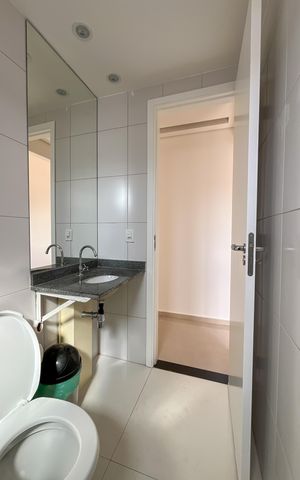 Apartamento para alugar com 49m², 2 quartos e 1 vaga Apartamento para alugar com 49m², 2 quartos e 1 vagaBanheiro