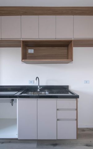 Studio à venda com 17m², 1 quarto e sem vagaCozinha