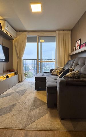Apartamento à venda com 73m², 2 quartos e 2 vagasSala