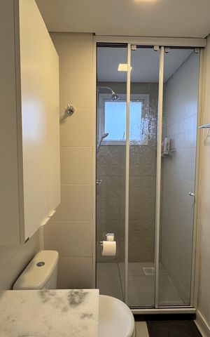 Apartamento à venda com 73m², 2 quartos e 2 vagasBanheiro do Quarto 1