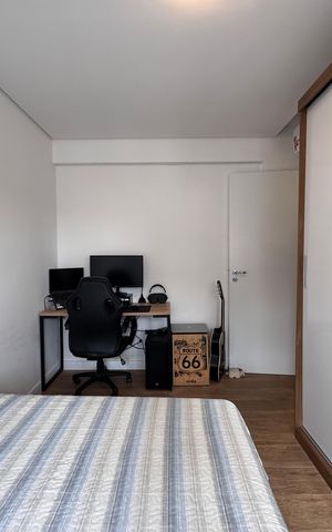 Apartamento à venda com 73m², 2 quartos e 2 vagasQuarto 2