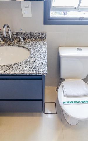 Apartamento à venda com 27m², 1 quarto e sem vagaBanheiro