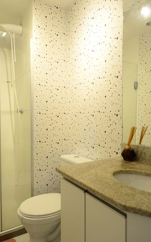 Apartamento para alugar com 37m², 2 quartos e sem vagaBanheiro 