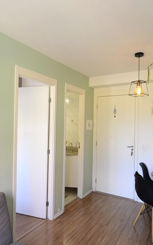 Apartamento para alugar com 37m², 2 quartos e sem vagaSala
