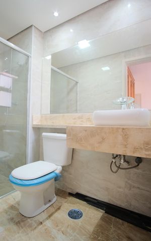 Apartamento para alugar com 82m², 2 quartos e 2 vagasBanheiro da Suíte
